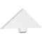 Ekena Millwork Kennewick Architectural Grade PVC Gable Bracket, 36"W x 12"H x 2"D x 6"F, 8/12 Pitch GBP036X12X0206KEN00 - alternate 1